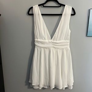 Windsor, white mini dress, size medium